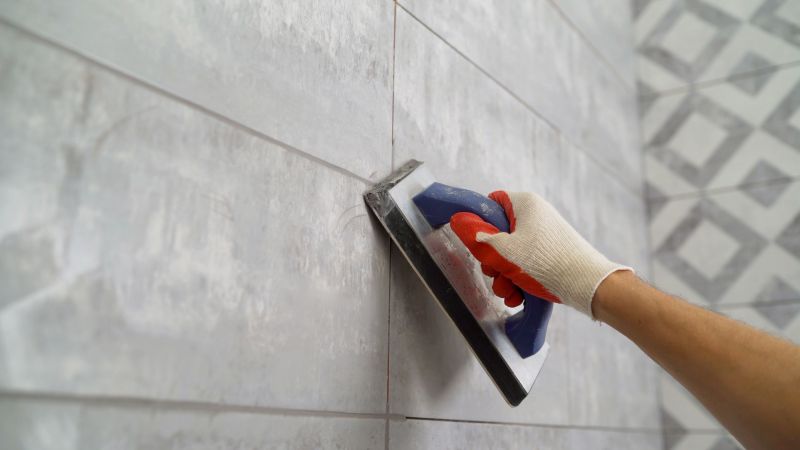 Applying Sealant to Tiles